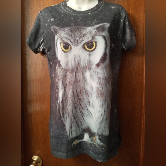 Citi Life Black and Gray Women's Large Tee - Picture 1 of 5